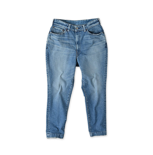 Rye Mugi Denim Stretch New Momohime Tan Indigo R66 Tan