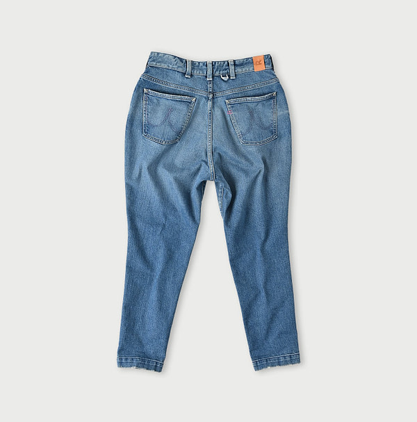 Rye Mugi Denim Stretch New Momohime Tan Back