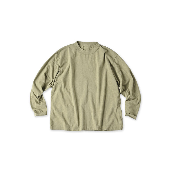 Long Sleeve 908 Ocean T-shirt Khaki