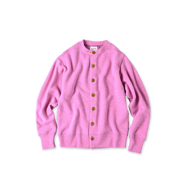 Horizontal Urake 908 Cardigan Pink Top