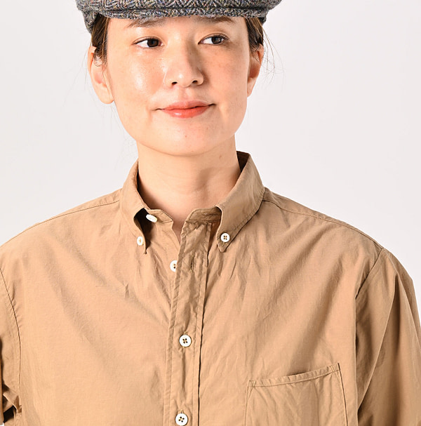 Batiste 908 Ocean Button Down Shirt Detail