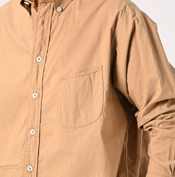 Batiste 908 Ocean Button Down Shirt Detail