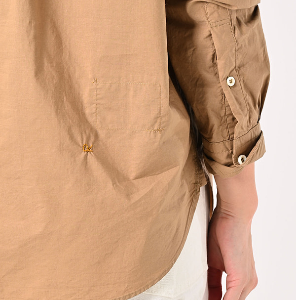 Batiste 908 Ocean Button Down Shirt Detail