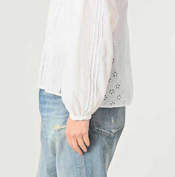 Doama Hira Cutwork Blouse Detail