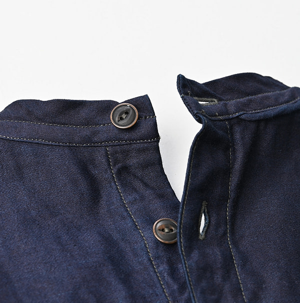 Indigo Chestnut Satin Tuck Dress Detail