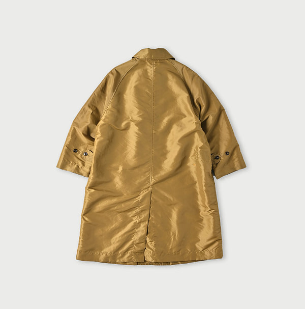 Nylon 908 Stain Collar Coat Back