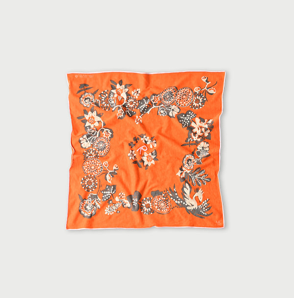 Tenjiku Phoenix Bandana Orange