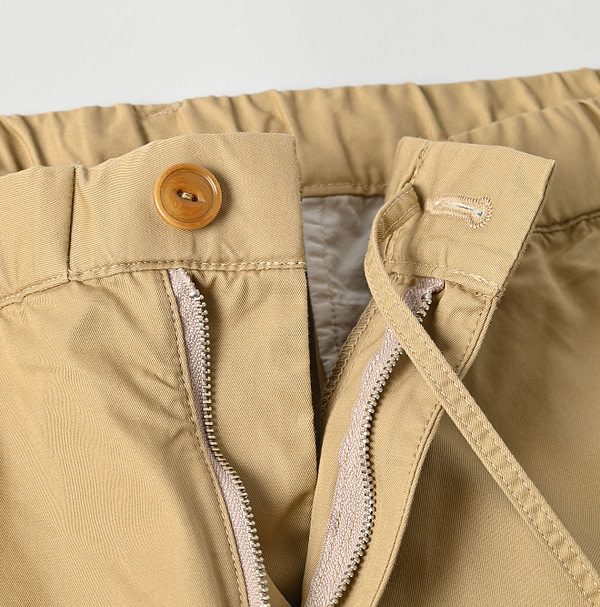 Thin Gabardine Easy Slacks MEN Detail