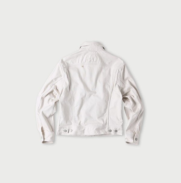 Rye Mugi Denim 908 Hikohime Jan White Back