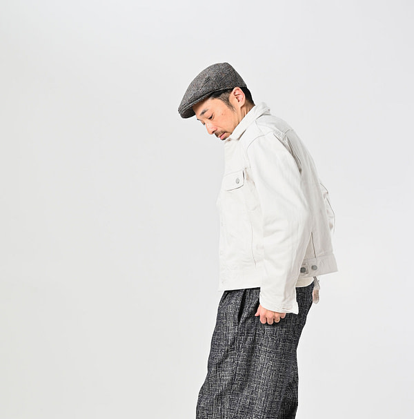Rye Mugi Denim 908 Hikohime Jan White Male