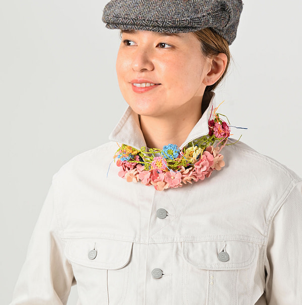 Rye Mugi Denim 908 Hikohime Jan White Detail