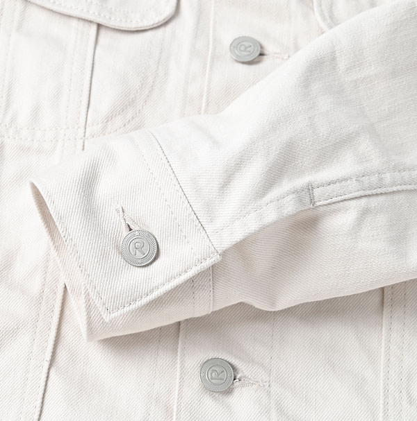 Rye Mugi Denim 908 Hikohime Jan White Detail
