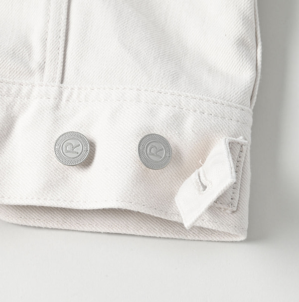 Rye Mugi Denim 908 Hikohime Jan White Detail