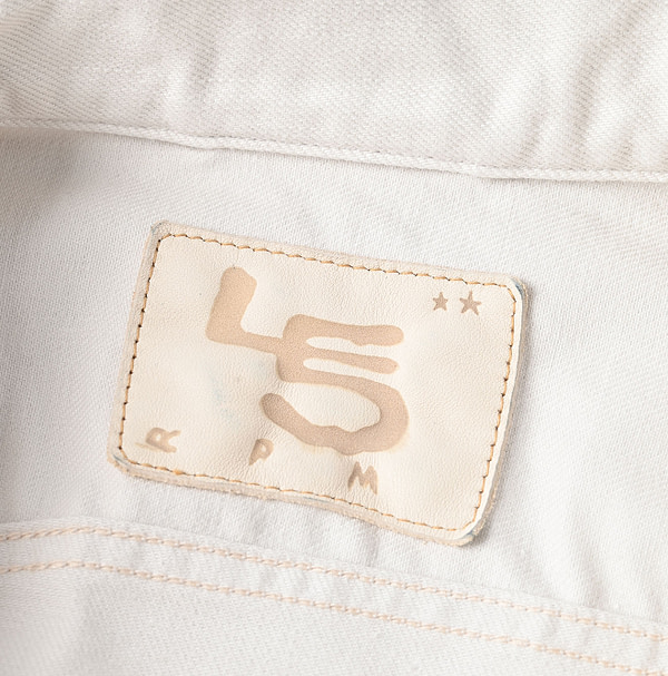 Rye Mugi Denim 908 Hikohime Jan White Detail