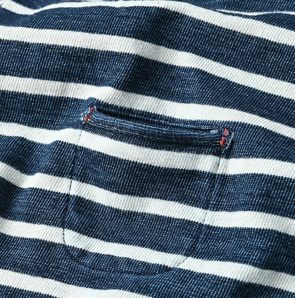 Indigo Basque 908 Shirt Nou (Size 3, 4, 5) Detail