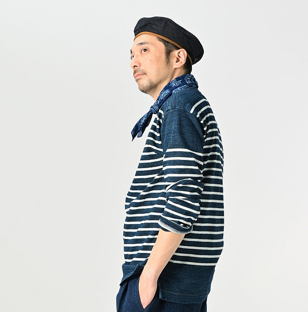 Indigo Basque 908 Shirt Nou (Size 3, 4, 5) Male Model
