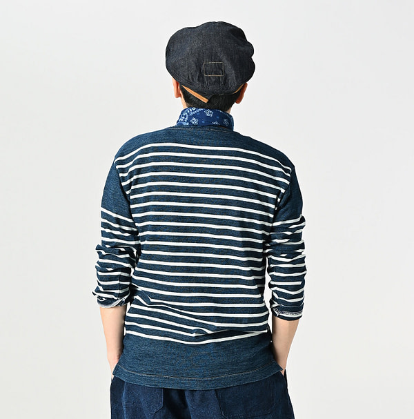 Indigo Basque 908 Shirt Nou (Size 3, 4, 5) Male Model