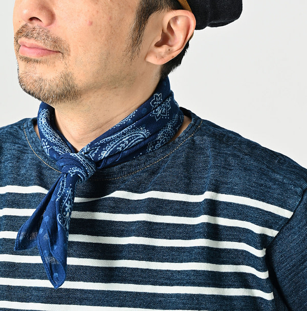 Indigo Basque 908 Shirt Nou (Size 3, 4, 5) Detail