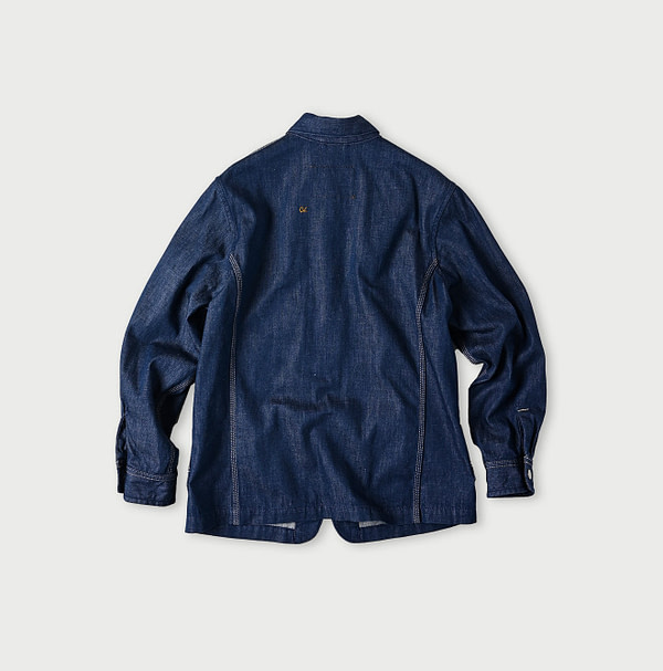 Mon-petit Denim 908 4-pocket Shirt Nou Back