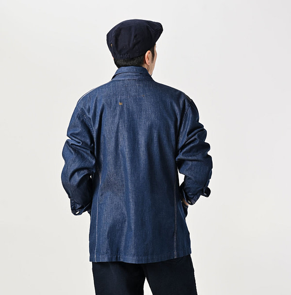 Mon-petit Denim 908 4-pocket Shirt Nou Male Model