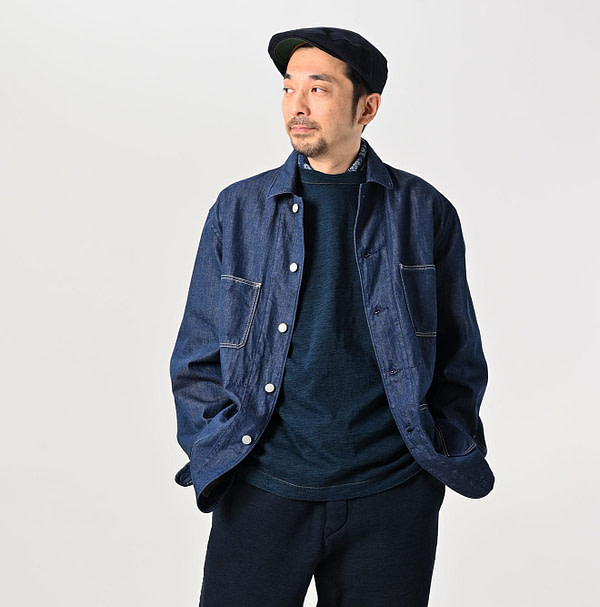 Mon-petit Denim 908 4-pocket Shirt Nou Male Model