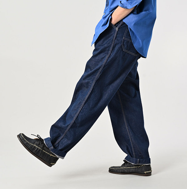 Mon-petit Denim 908 Paker Pants Nou Male Model