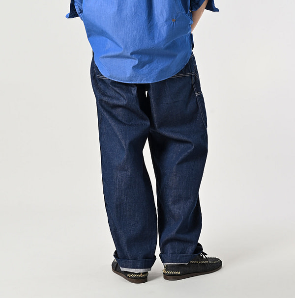 Mon-petit Denim 908 Paker Pants Nou Male Model