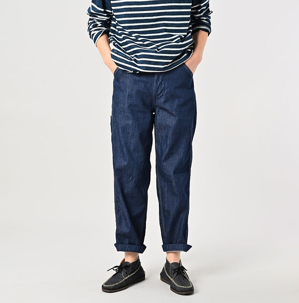 Mon-petit Denim 908 Paker Pants Nou Female Model