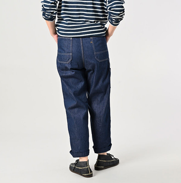 Mon-petit Denim 908 Paker Pants Nou Female Model