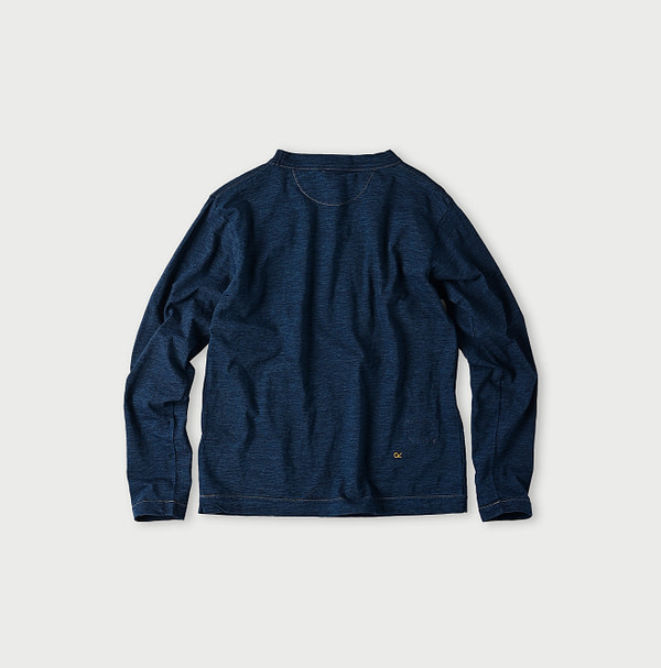 Indigo Long Sleeve 908 45 Star T-shirt Nou Back