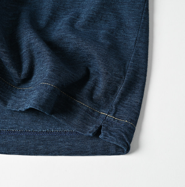Indigo Long Sleeve 908 45 Star T-shirt Nou Detail