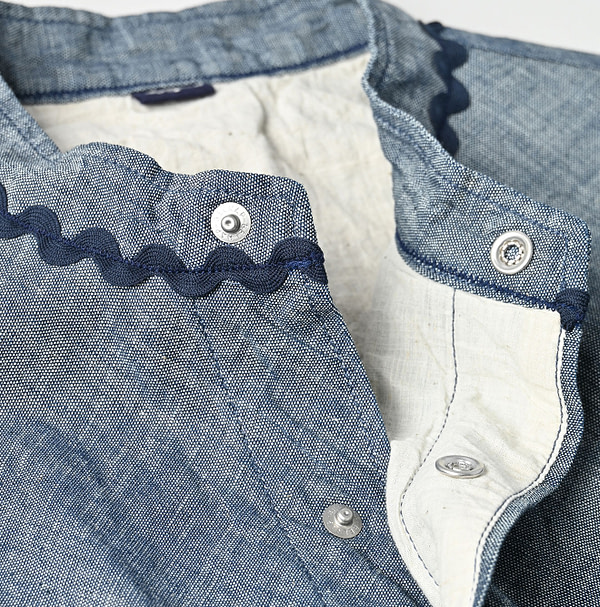 Ruri Dungaree Tambourine Shirt Nou Detail