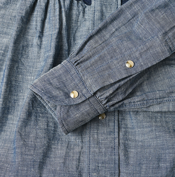 Ruri Dungaree Tambourine Shirt Nou Detail