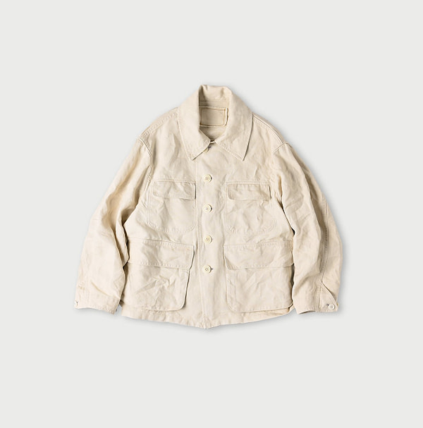 Linen Duck 908 Hunting Jacket Kinari