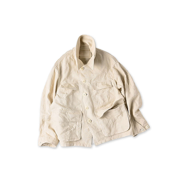 Linen Duck 908 Hunting Jacket Kinari