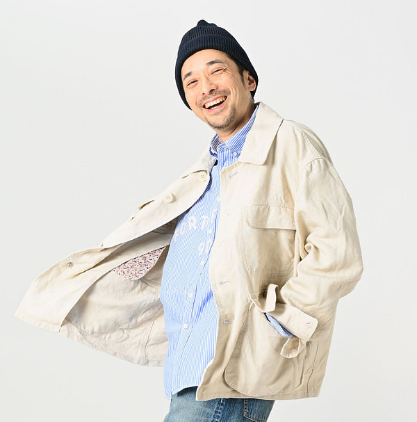 Linen Duck 908 Hunting Jacket Male Model