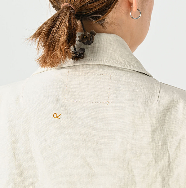 Linen Duck 908 Hunting Jacket Detail