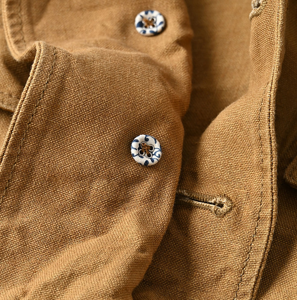 Linen Duck 908 Hunting Jacket Detail