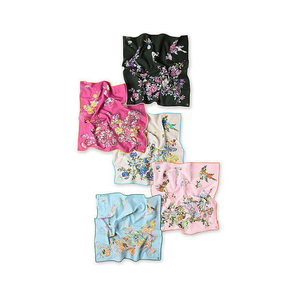 Khadi Bird Garden Bandana