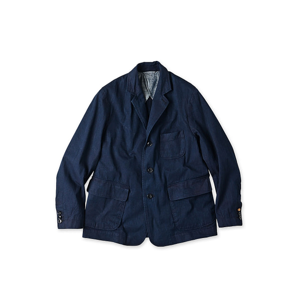 Indigo Thin Gabardine 908 Miyuki Jacket