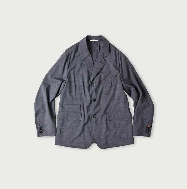 Summer Wool Notting Hill Jacket Gray Top