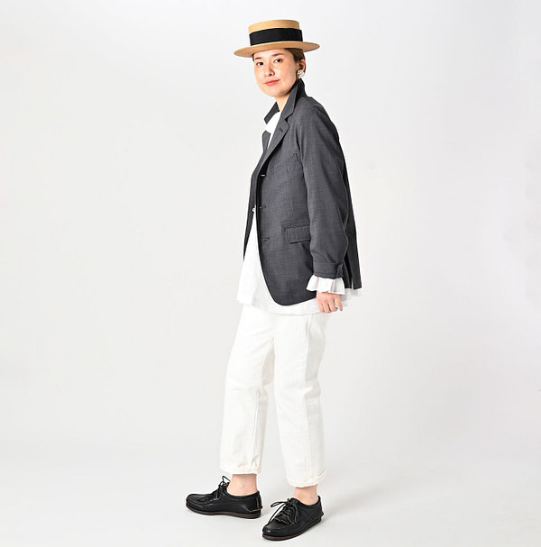 Summer Wool Notting Hill Jacket Female Model