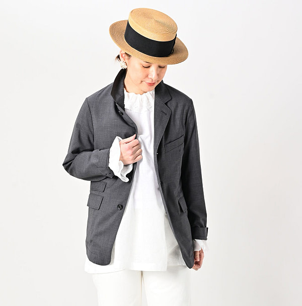 Summer Wool Notting Hill Jacket Female Model