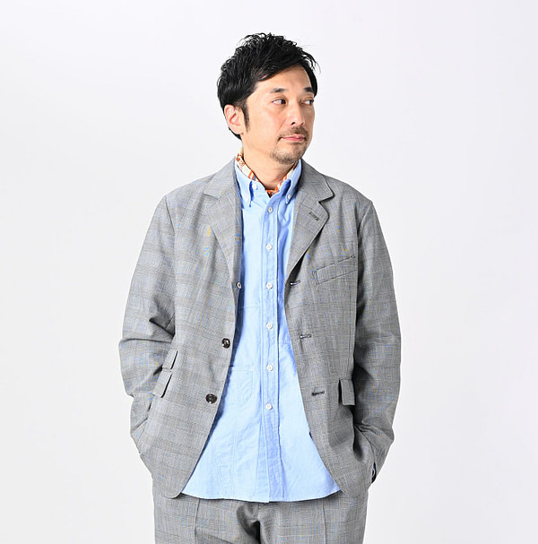 Summer Wool Notting Hill Jacket Male Model