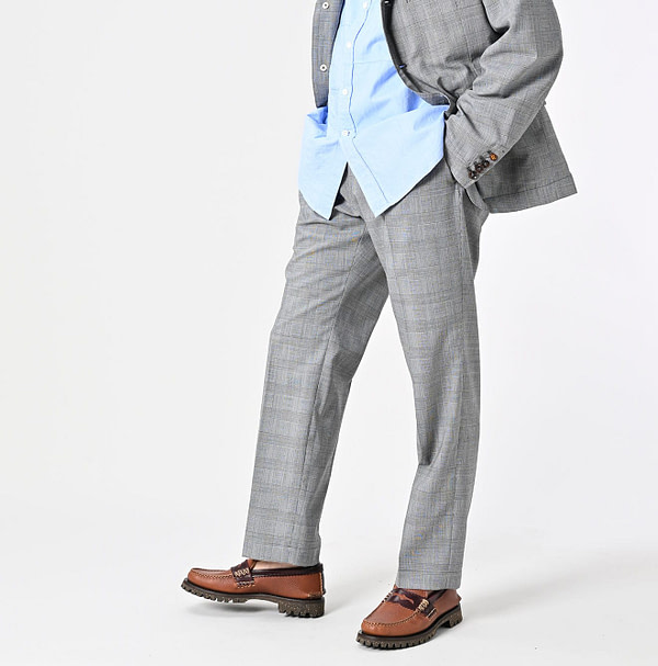 Summer Wool Easy Slacks MEN Male Model