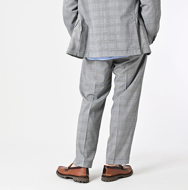 Summer Wool Easy Slacks MEN Male Model