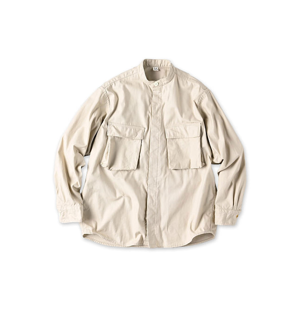 Thin Back Satin 908 Neem Shirt Antique White
