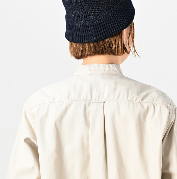 Thin Back Satin 908 Neem Shirt Detail