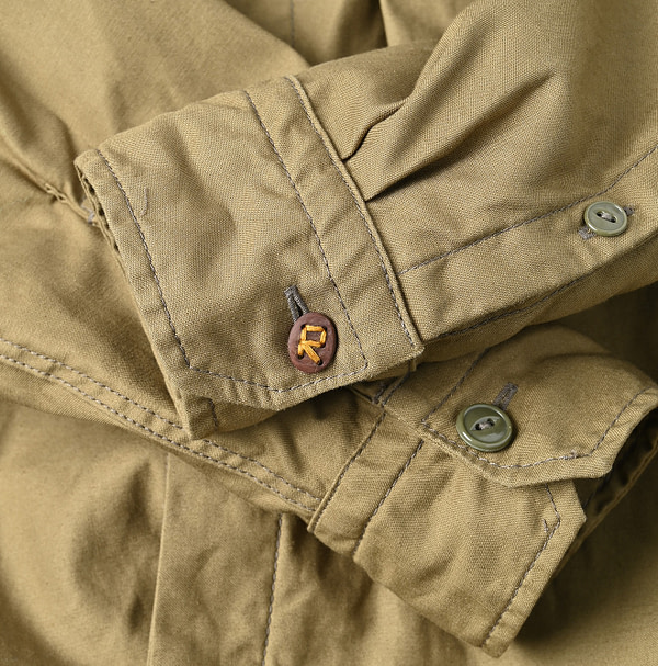 Thin Back Satin 908 Neem Shirt Detail