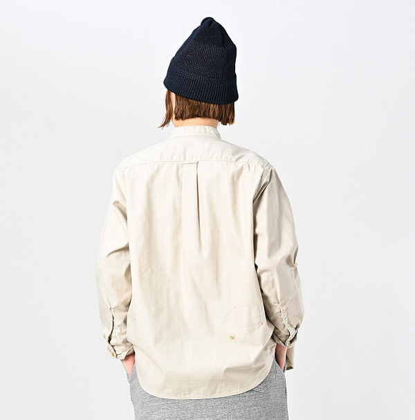 Thin Back Satin 908 Neem Shirt Female Model